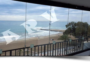 cortinas de cristal en Castellon